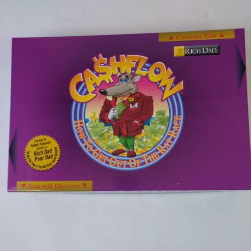 人生ゲーム Rich Dad Poor Dad  CASHFLOW101 English Start a Competitive Game of CASHFLOW® for Family Game Night