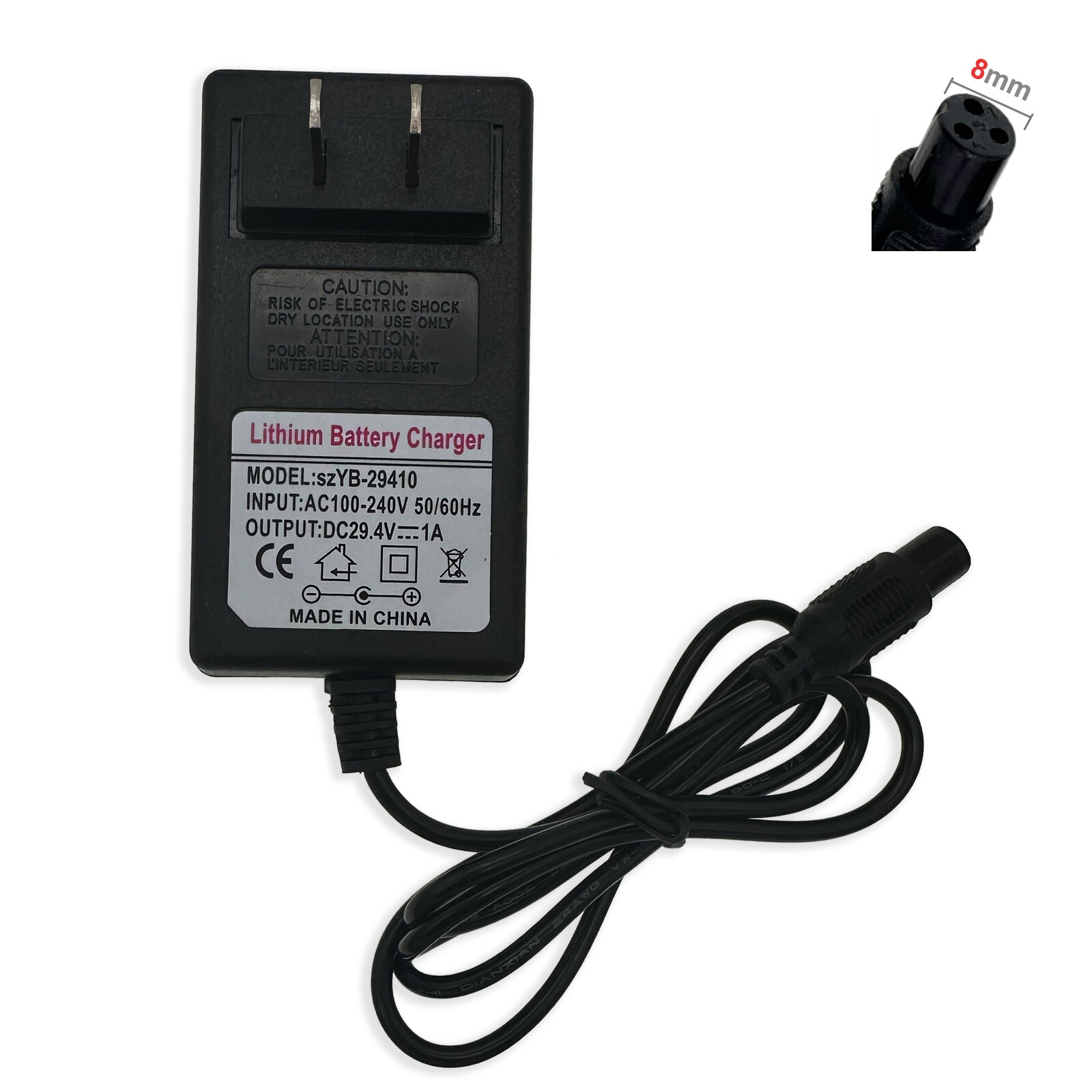 Power Charger 29.4v 1a For Fy0422941500 Rave By Jetson Us