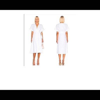 Nauman Linen Dress, Nwt, 6, Wrap Belt,