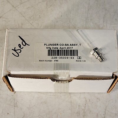Used Shimadzu 228-35009-93 Sapphire Plunger Assembly CO-SA T For LC-20AT/20Ai