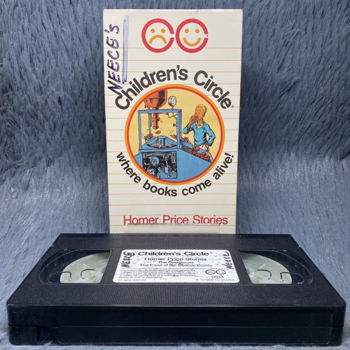 Homer Price Stories VHS Tape 1989 Children's Circle The