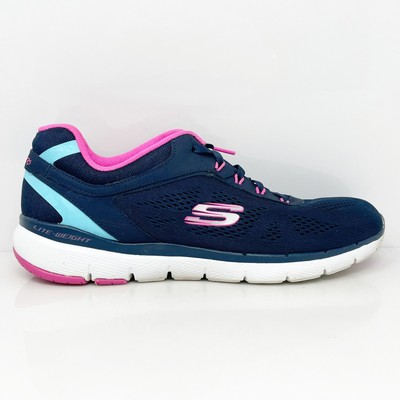 

Skechers Womens Flex Appeal 3 13474 Синие кроссовки Кроссовки Размер 10, Синий, Flex Appeal 3