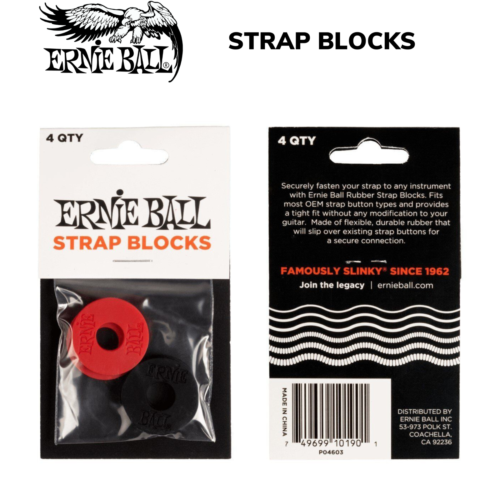 Blocks Locks 4 Electric-bass-acoustic Red-black