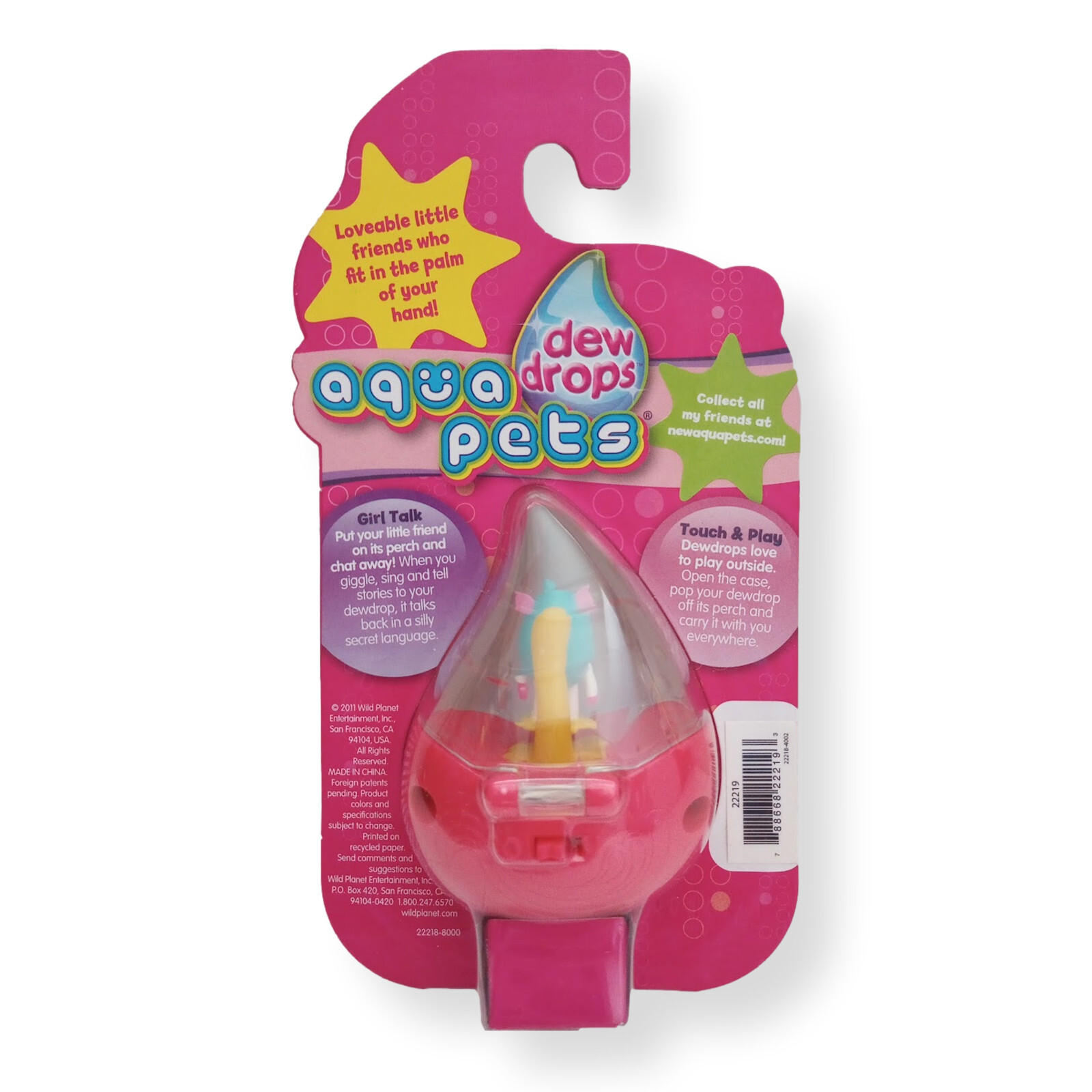 MUKI Aqua Pets Dew Drops Wild Planet 2011 Aquapet