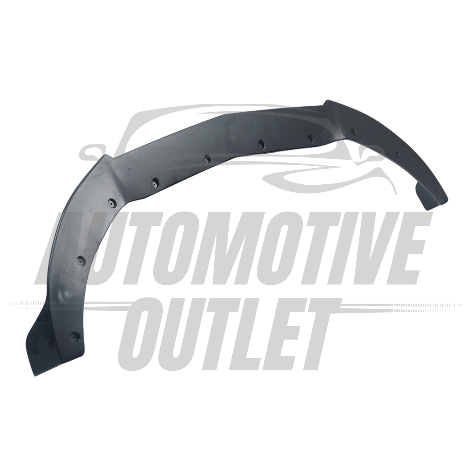 FRONT SPLITTER VALANCE LIP GLOSS BLACK AMG STYLE FOR MERCEDES C-CLASS C205 14-19 11