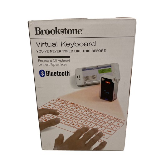 Купить Клавиатура NEW Brookstone Virtual Keyboard Projection Bluetooth ...