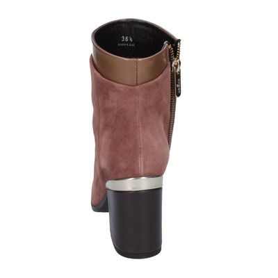 HOGAN DAMEN SCHUHE HOGAN 36,5 EU STIEFELETTEN BRAUN WILDLEDER LEDER BK689-36,5