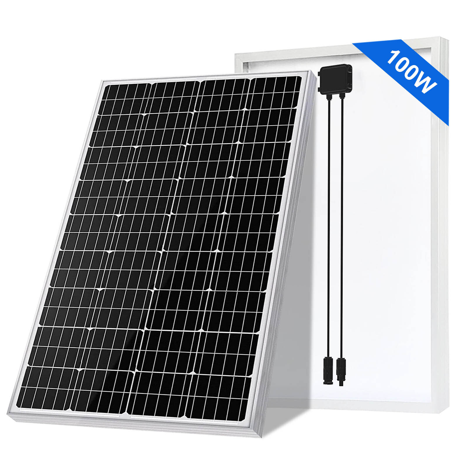 100W 200W 400W 600W Watt 12V Monocrystalline Solar Panel PV Module RV Off Grid