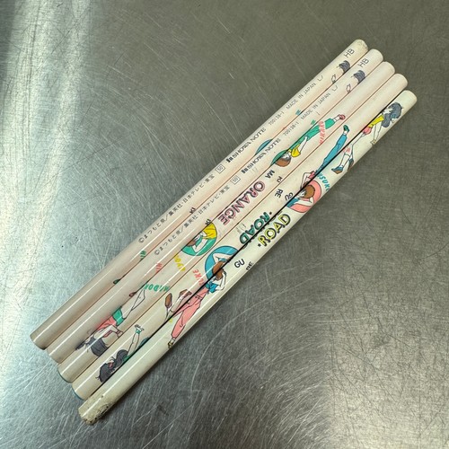 Vtg Kimegure Orange Road SHOW NOTE Manga Pencils Japanese Japan