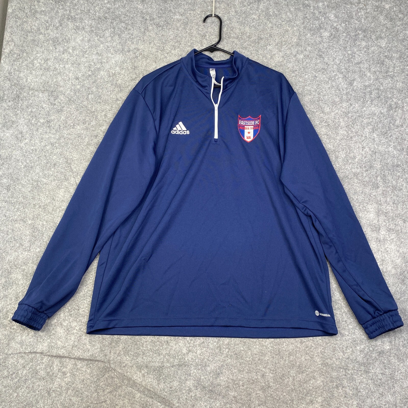 adidasｘISETAN AEROREADY ICON SUIT 上L下XL adidas Tracksuit Essentials Big Logo - Legend Ink/White Kids