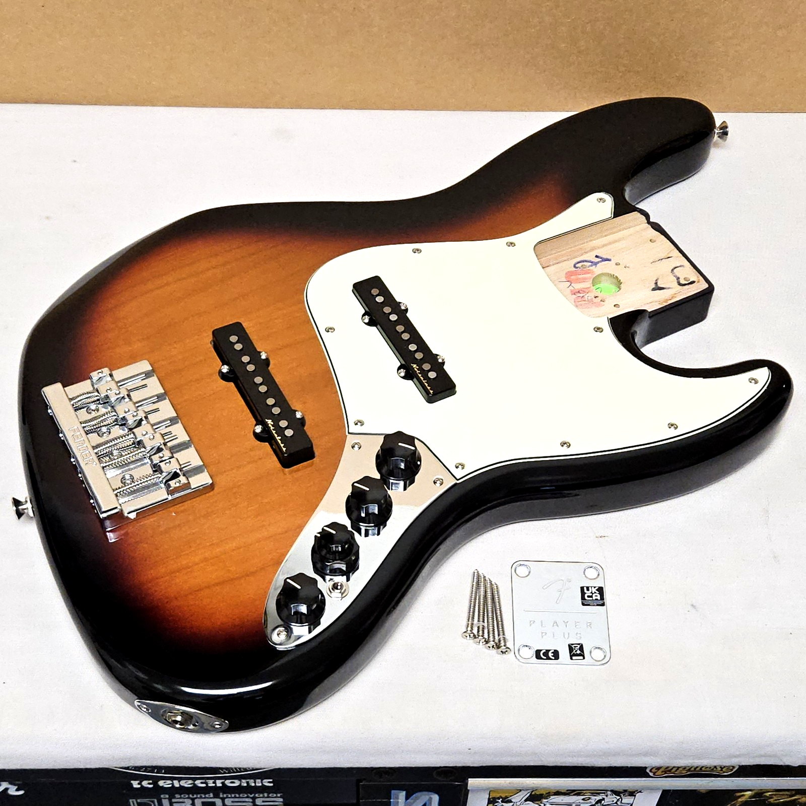 Fender Player Plus 5-String Active Jazz Bass V Guitar LOADED