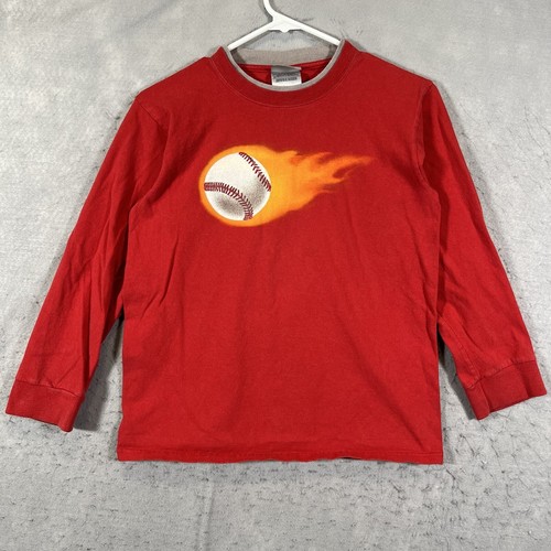 A1 Vintage Nike Baseball Burn It Down Long Sleeve Shirt