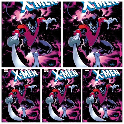 5 Pack Uncanny X-Men #3 Main Cover A Marquez PRESALE 9/25 Marvel 2024