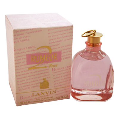 Pack of 3 Rumeur 2 Rose by Lanvin for Women - 3.3 oz EDP Spray