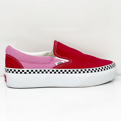 Vans Unisex Off The Wall 721454 Красная повседневная обувь Кроссовки Размер M 6,5 W 8