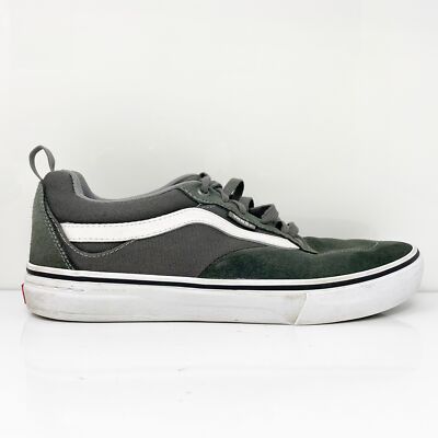 Vans Mens Milton 721454 Зеленые повседневные кроссовки, размер 10