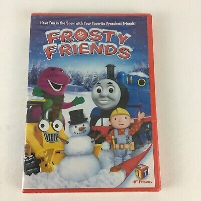 Frosty Friends DVD Barney Bob Builder Thomas The Train Episodes New Sealed 2009