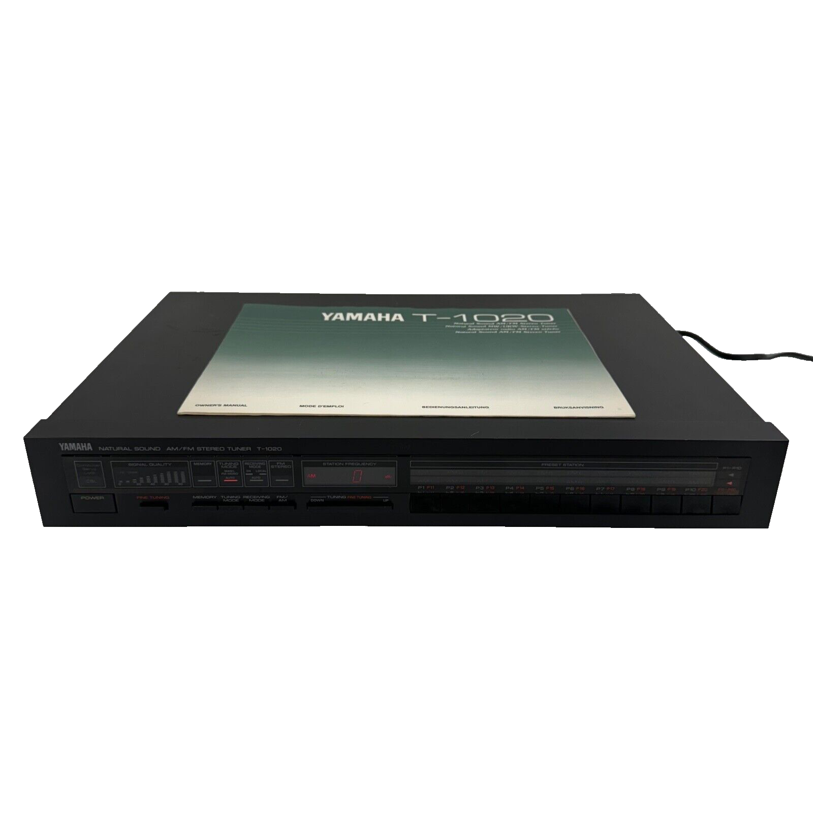 Tuner T-1020 W/ Manual - Tested/working