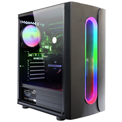 ULTRA FAST Gaming PC Intel i7 i5 i3 2TB+480GB SSD 16GB RAM NVIDIA RTX 3050 Win10