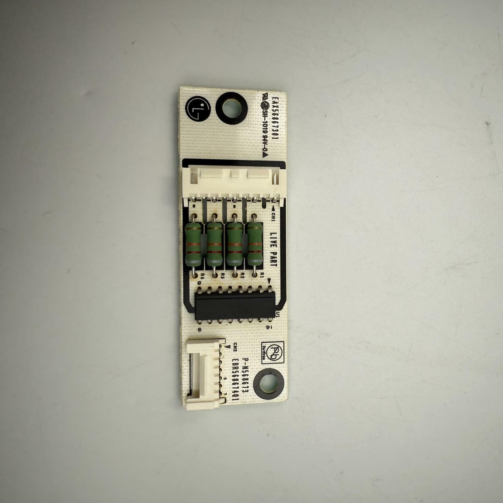 LG INDICATOR LIGHT CIRCUIT BOARD EBR56867401