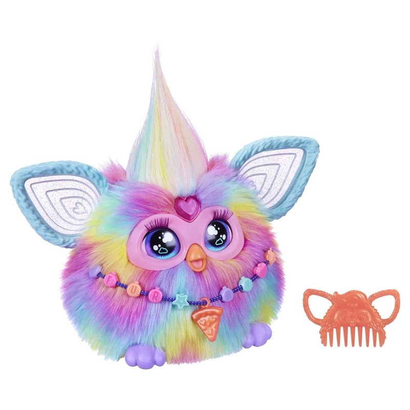 Furby Tie Dye , Voice Activated, Electronic Interactive Plush Toy
