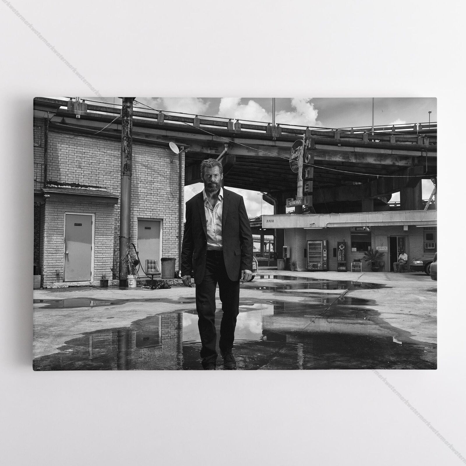 Wolverine Poster Canvas Logan Hugh Jackman X-Men Marvel Movie Art Print #7175