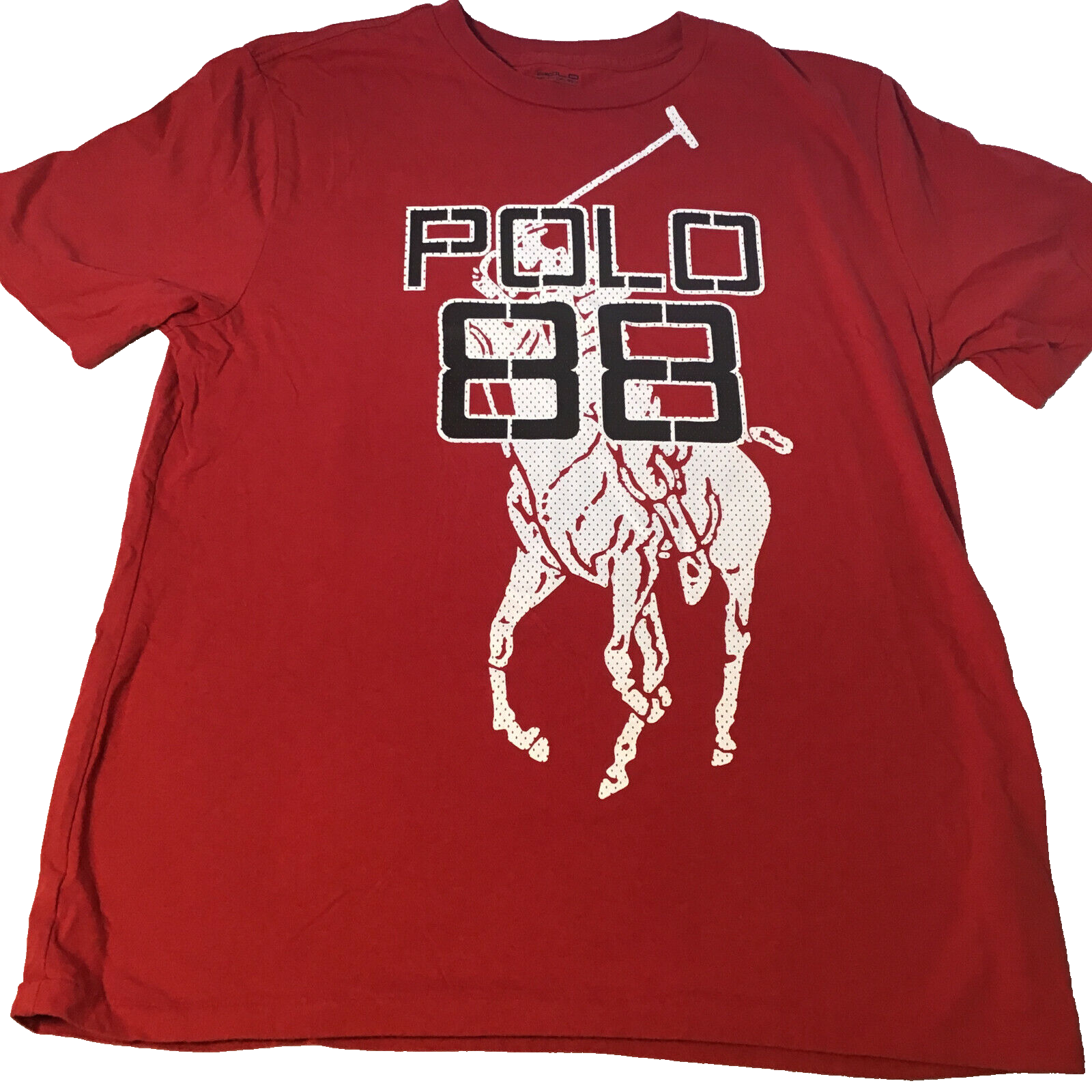 Polo Ralph Lauren Shirt Size XL (18-20) Youth Red Crew Neck