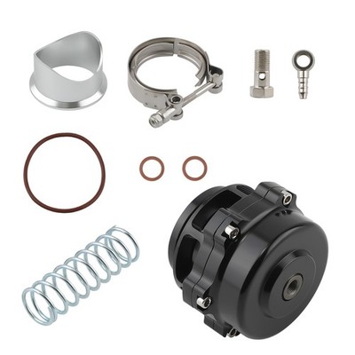 Blow Off Dump Valve Turbo 50mm style BOV with V Band Flange Universal new