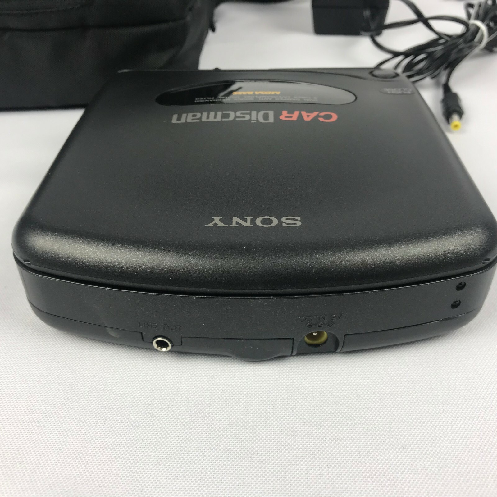 Sony D-802K Car Discman Mega Bass Portable CD Player Bundle Excellent Condition!