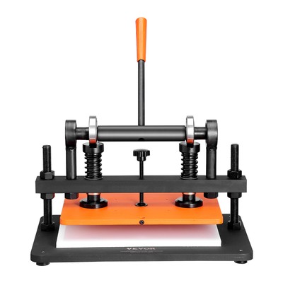  14.2 x 10.2 in Leather Cutting Machine Embossing Plate Manual Die Cutter
