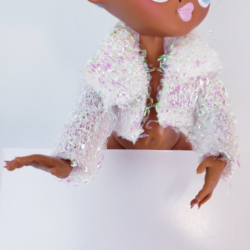 Lol Surprise Omg Doll Clothing Runway Diva Iridescent White Shimmer Jacket Coat