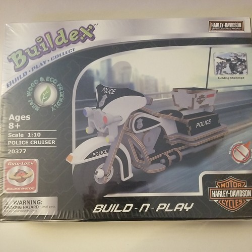 Buildex New Sealed | Harley Davidson Police Cruiser Motorcycle Model Kit