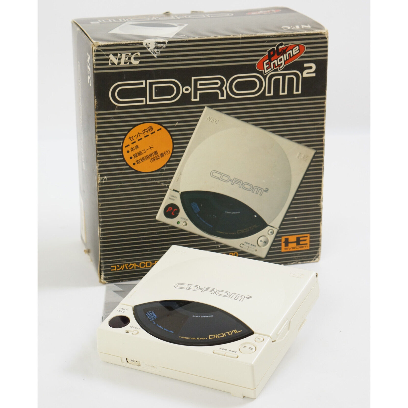 PC-Engine CD ROM Console Boxed CDR-30 Tested System 8Z007334E PC-Engine CD ROM Console Boxed CDR-30 Tested System 8Z007334E
