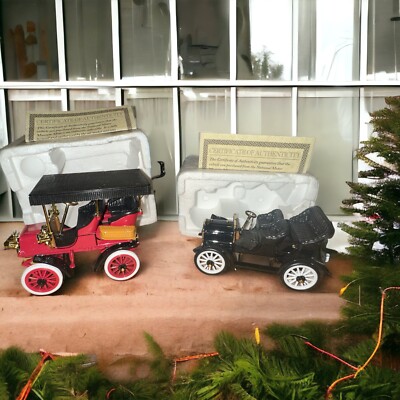 Arko Products 1:32 Scale Diecast 1904 Cadillac Model B & 1904 Buick Model B Set