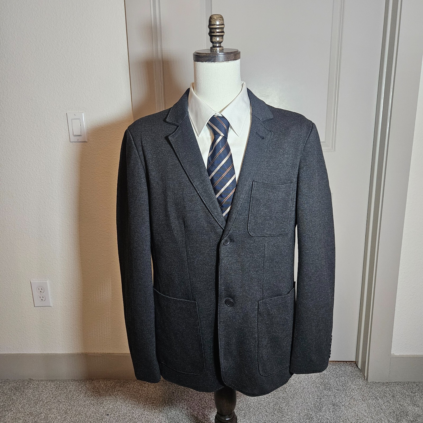 NWOT - Luigi Bertolli Weekend 40R Slim Suit Blazer Jacket