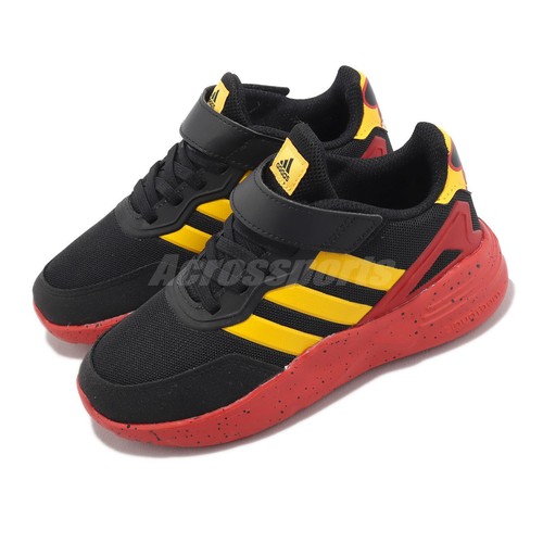 

adidas Nebzed Mickey EL K Black Gold Scarlet Kids Дошкольные кроссовки IG5372, Черный, Nebzed Mickey El K