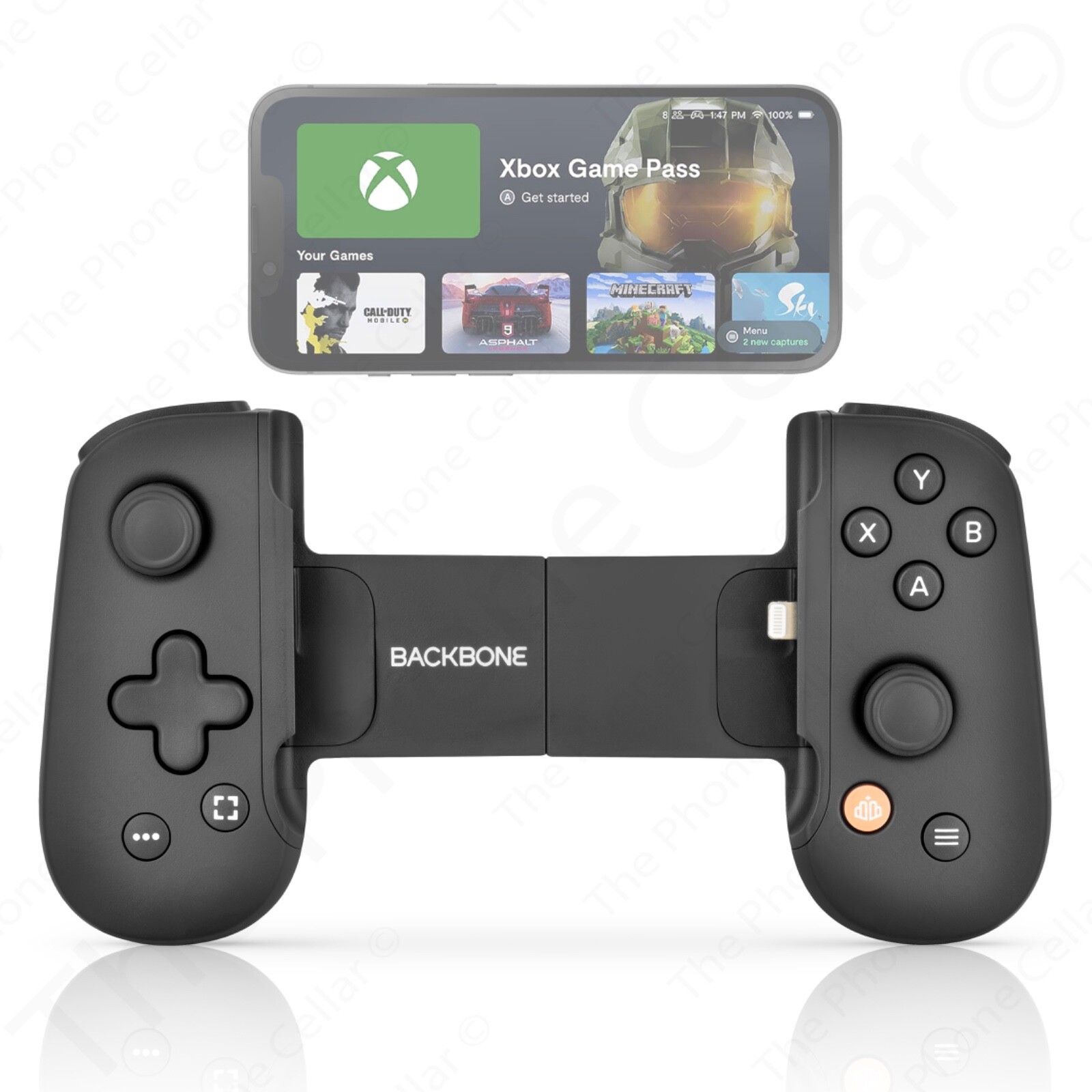 Backbone One BB-02-B-X Game Controller for Apple iPhones (Lightning Port Only) Backbone One BB-02-B-X Game Controller for Apple iPhones (Lightning Port Only)