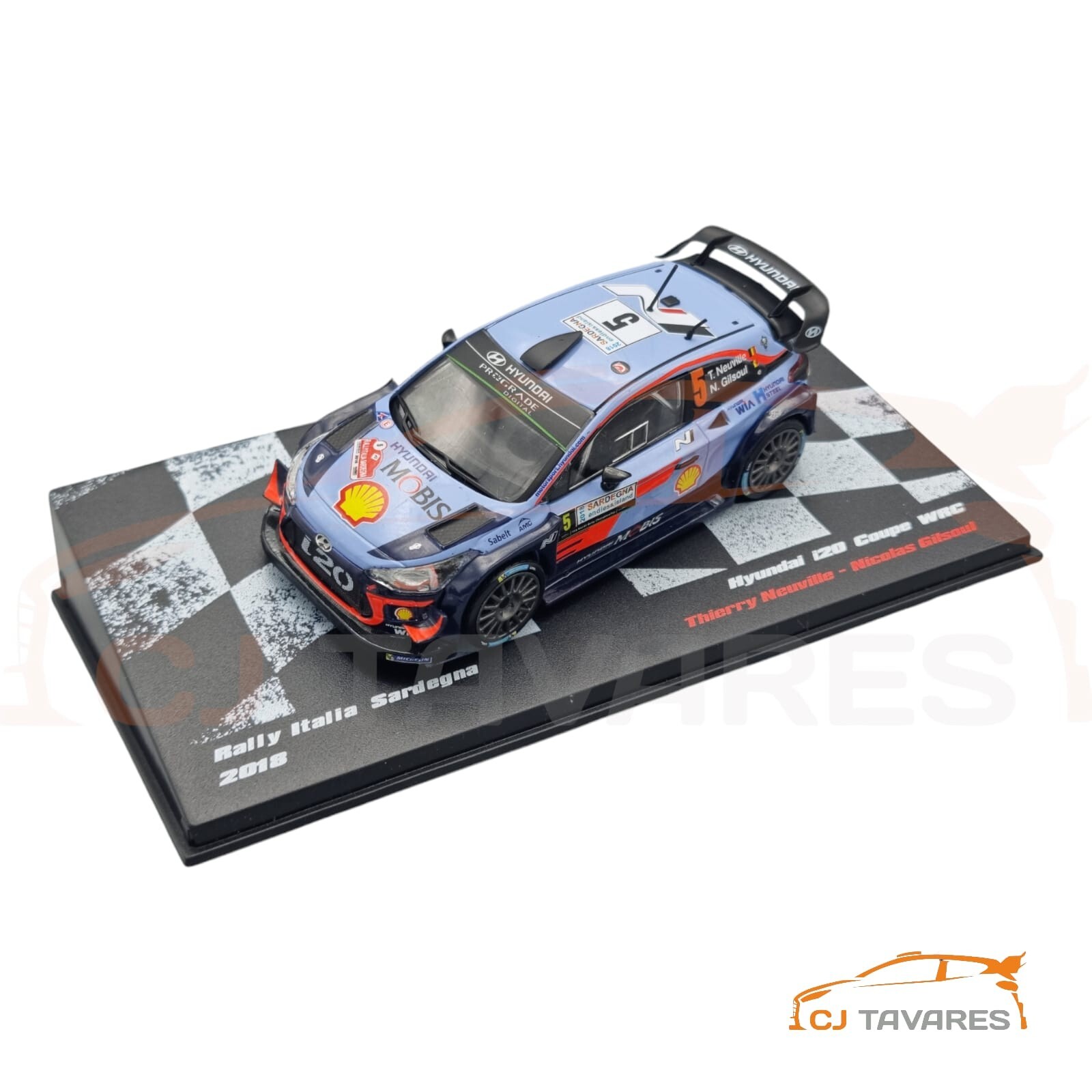 ALTAYA HYUNDAI i20 COUPE WRC #5T NEUVILLE - N GILSOUL RALLY