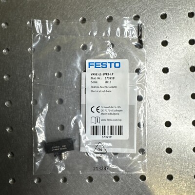 FESTO VAVE-L1-1VR8-LP / VAVEL11VR8LP (BRAND NEW)