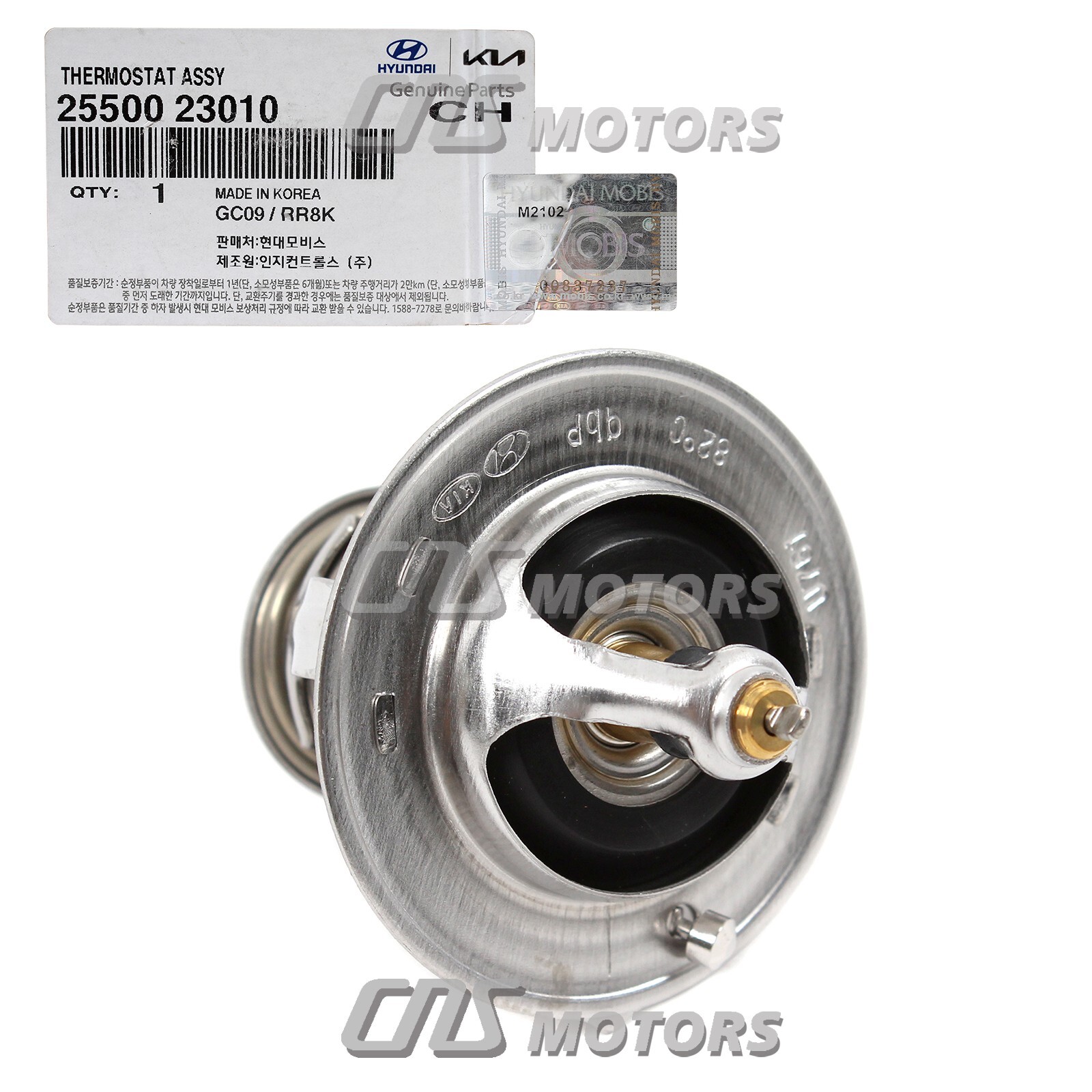 ⭐GENUINE⭐ Thermostat for 1996-2016 Hyundai Kia 1.5L 1.6L 2.0L 2.4L 2550023010
