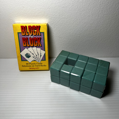 Binary Arts Block by Block Creative Building Game Puzzle Skill NIP