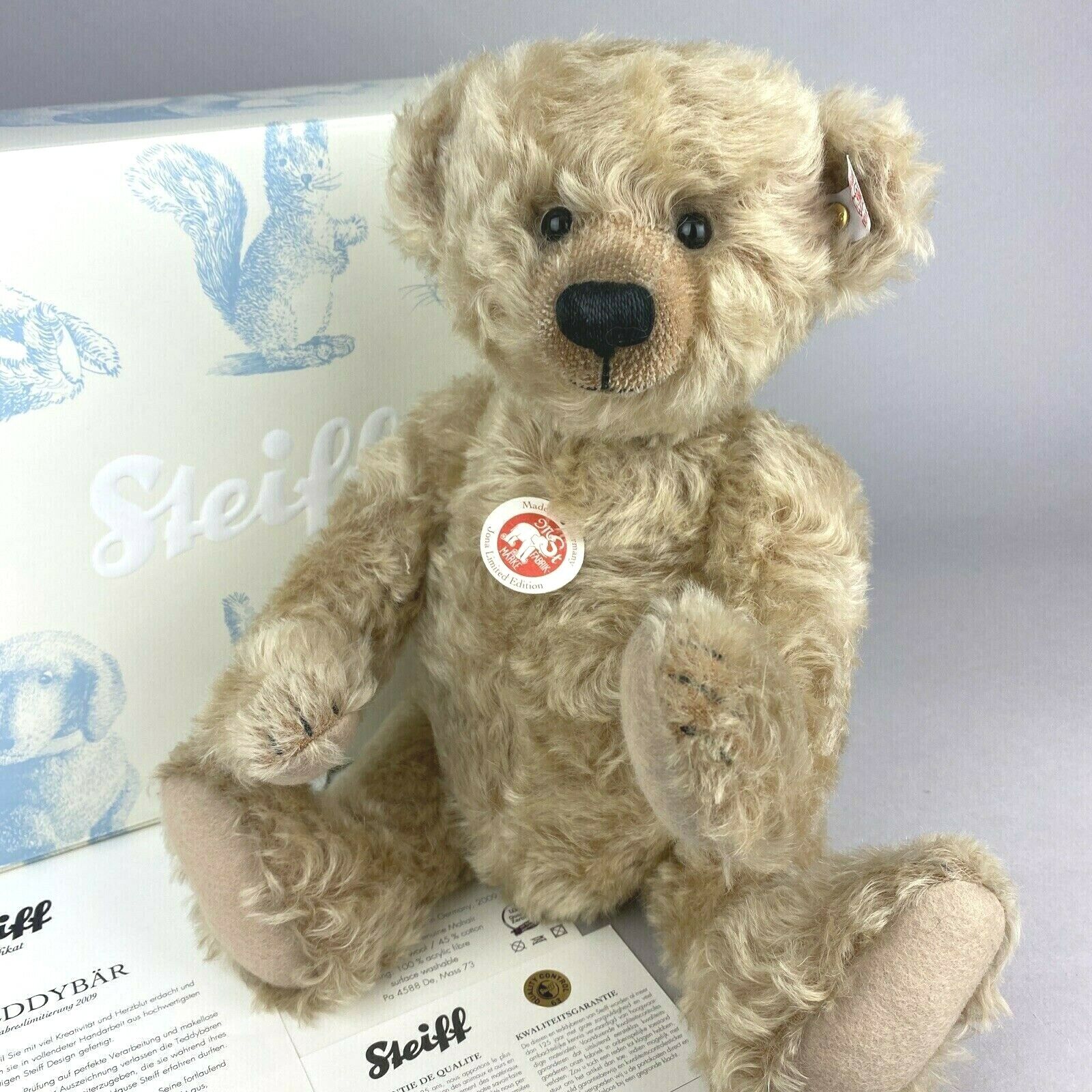 Steiff Jona Teddy Bear 2009 Ltd Edition - 35cm - Award-Winning - EAN:036224 | eBay Steiff Jona Teddy Bear 2009 Ltd Edition - 35cm - Award-Winning - EAN:036224 | eBay