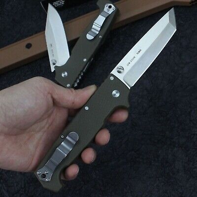 SR1 Lock Back CPM-S35VN Blade Nylon Fiber Handle Tactical Pocket Folding Knife