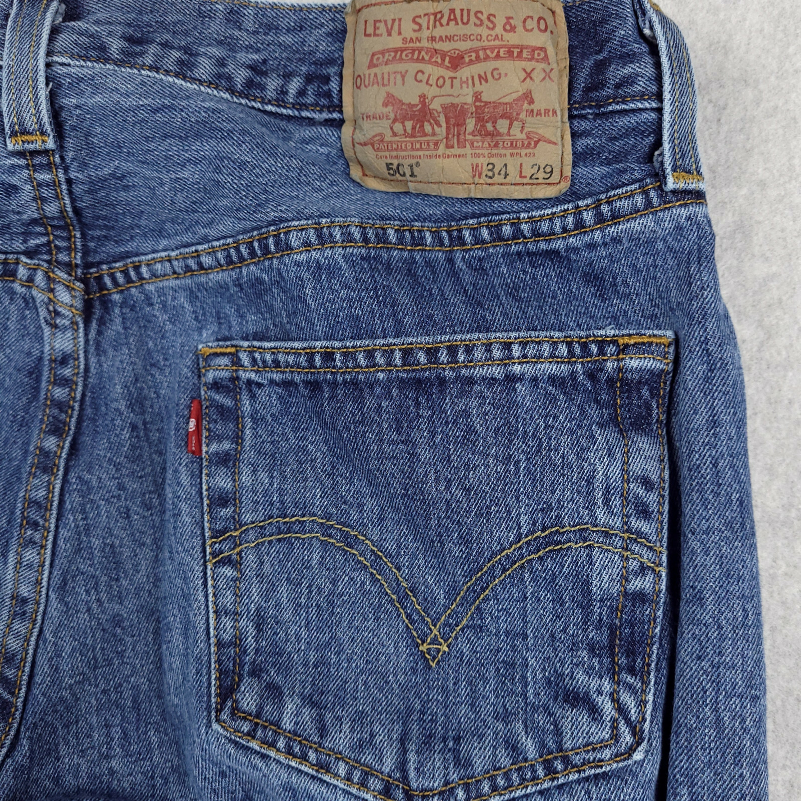 levis 501 34x29