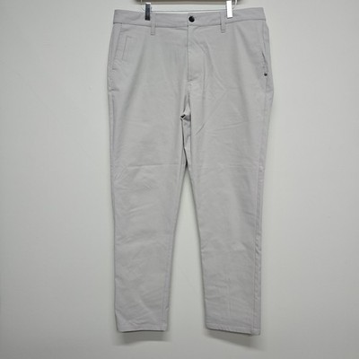 Vuori Meta Pant Mens 36 Grey Technical Stretch Gorpcore Athleisure Casual