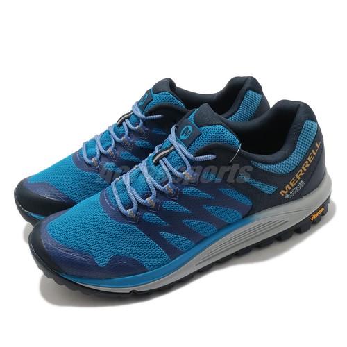 

Merrell Nova 2 GTX Gore-Tex Blue Grey Мужские кроссовки для бега на открытом воздухе J035575, Синий, Nova 2 Gtx