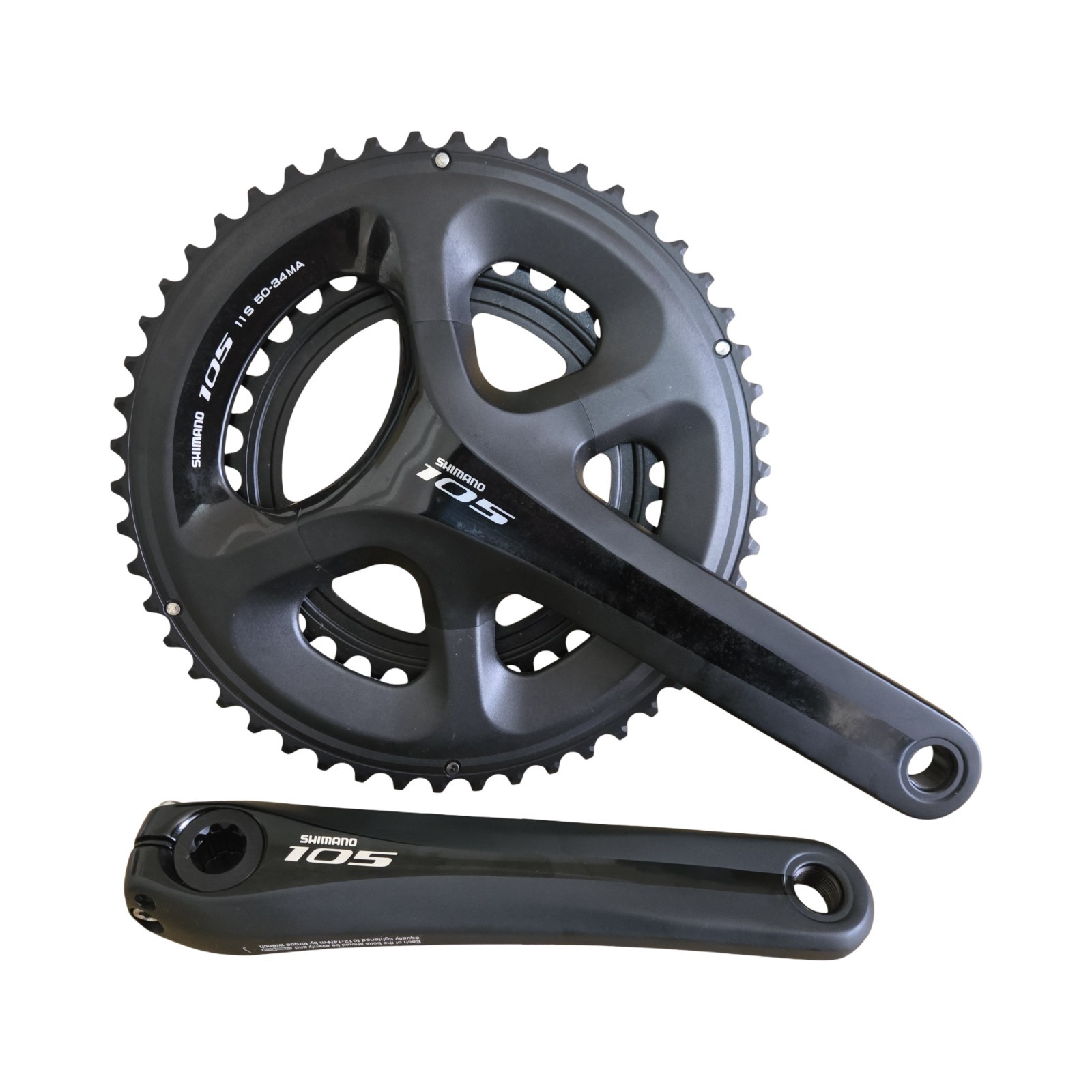 SHIMANO 105 Crankset FC-5800 11 speed 50-34T 172.5mm NBTO