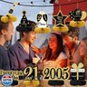 9Pcs Black Gold 21st Birthday Decorations Honeycomb Centerpieces for Girls,Happy 21st Birthday Centerpieces Tables Toppers Party Decorations Supplies,Vintage 2005 Aged Table Sign Decor