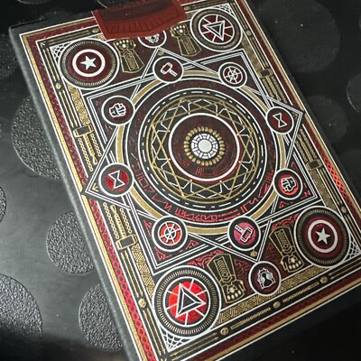 Theory 11 Marvel Avengers Playing Card Deck Red - New & Sealed
