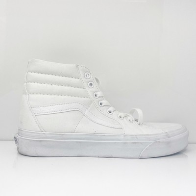 Vans Unisex Sk8 Hi 721356 Белая повседневная обувь Кроссовки Размер M 7 W 8.5